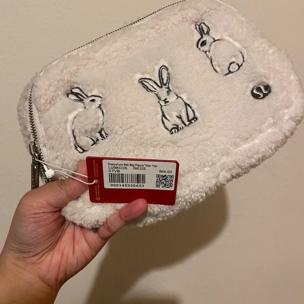 Lululemon Fleece Lunar New Year Bunny Belt Bag